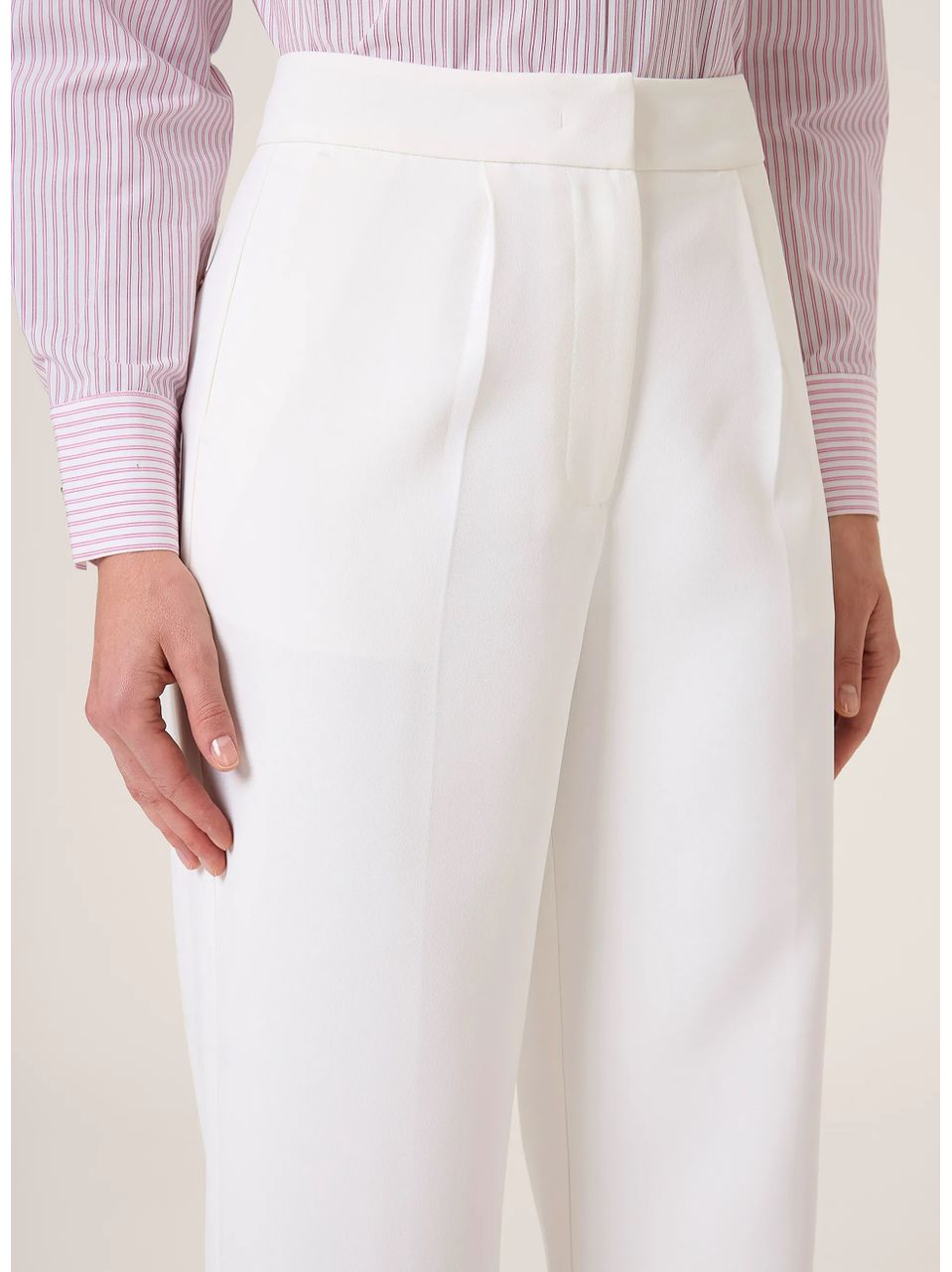 Calça Pantalona Crepe Dudalina Feminina
