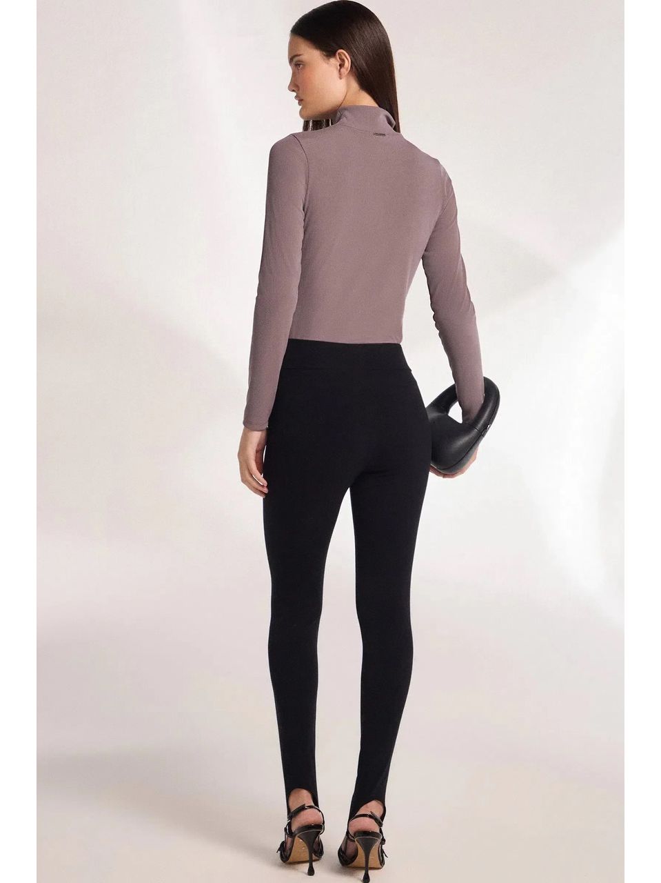 Legging Fusô em Malha Estruturada