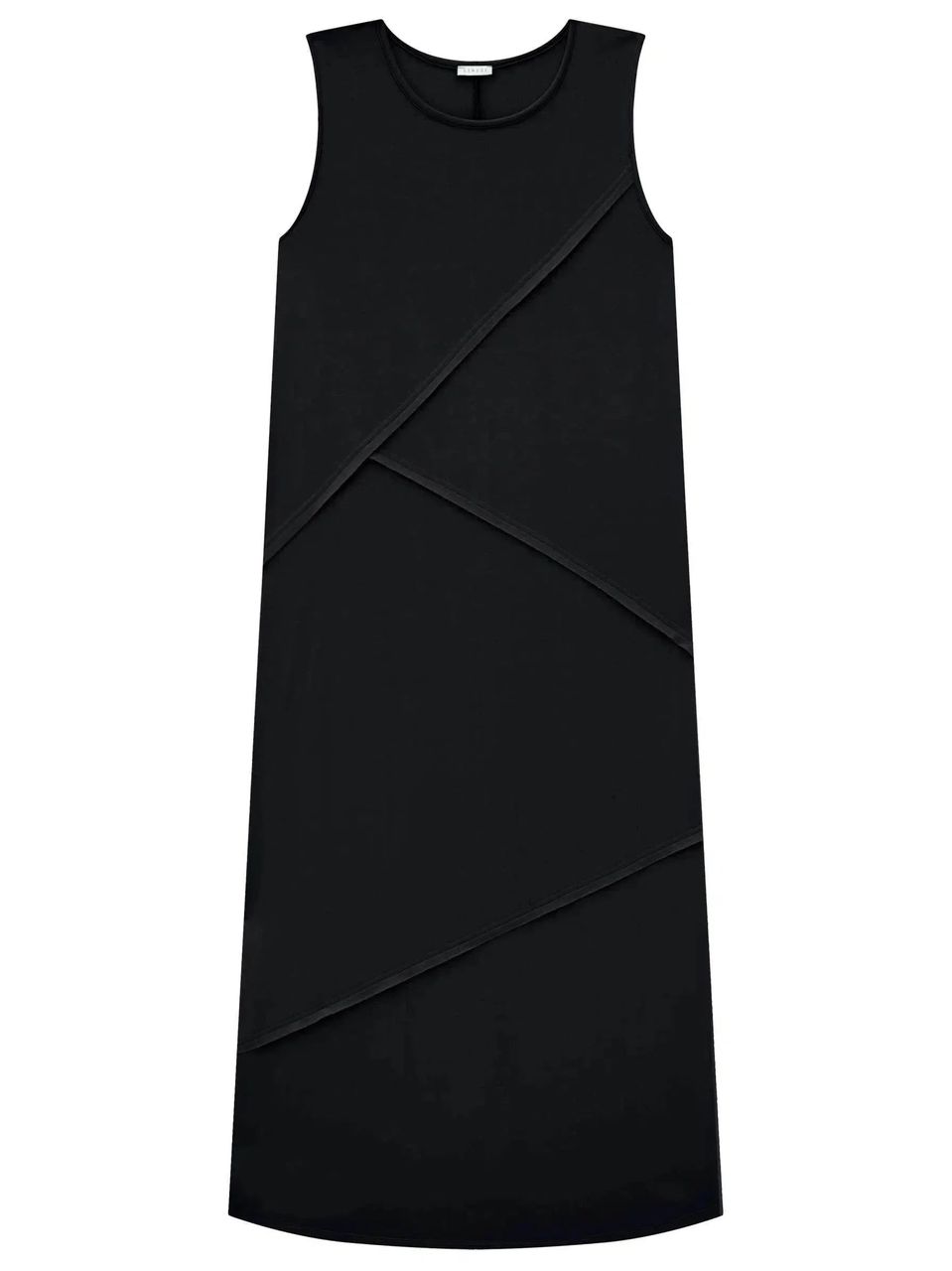 Vestido Maxi Midi em Molevisco 74486 Linzzi