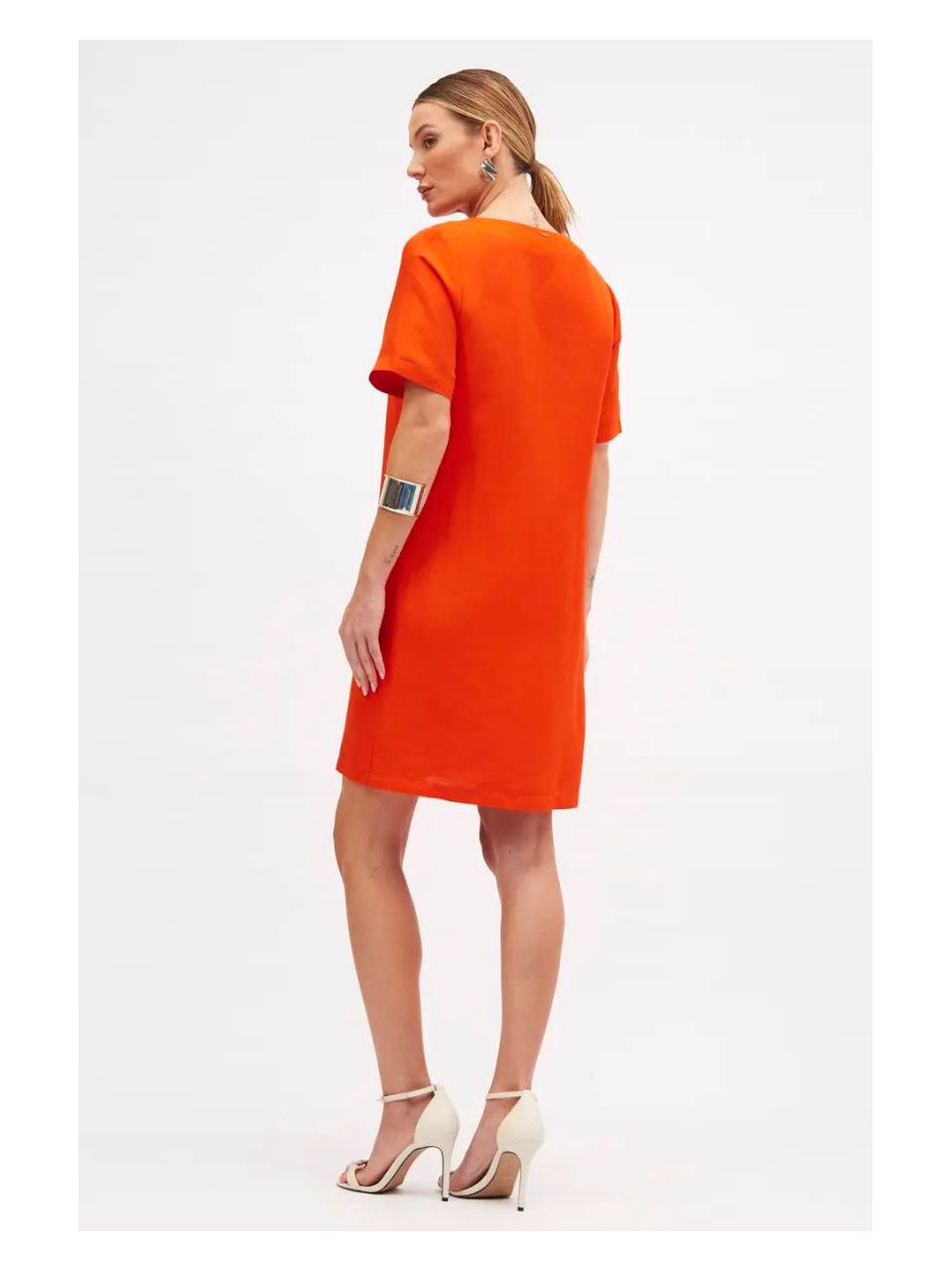 Vestido Sommer Curto Linho Preto