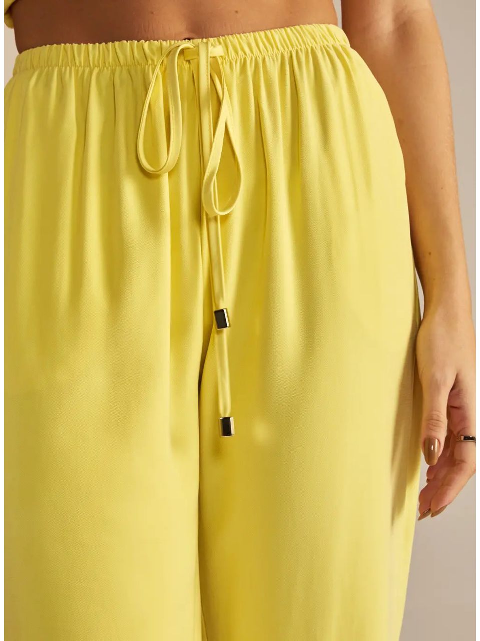 Calça Sommer Viscose Amarelo
