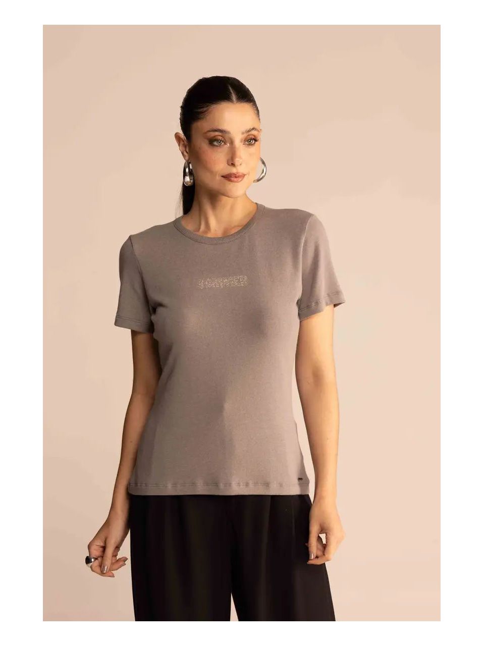 Camiseta Sommer Cinza