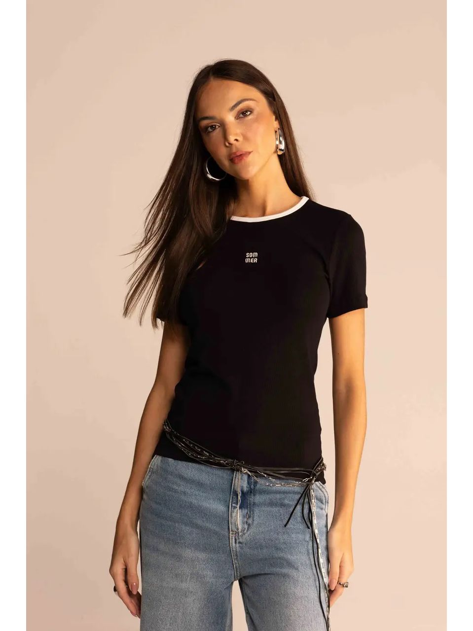 Camiseta Sommer Preta