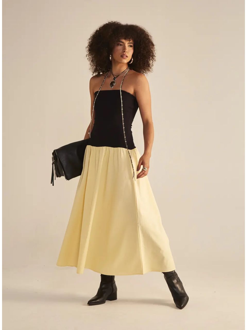 Vestido Midi Sem Alças Sommer