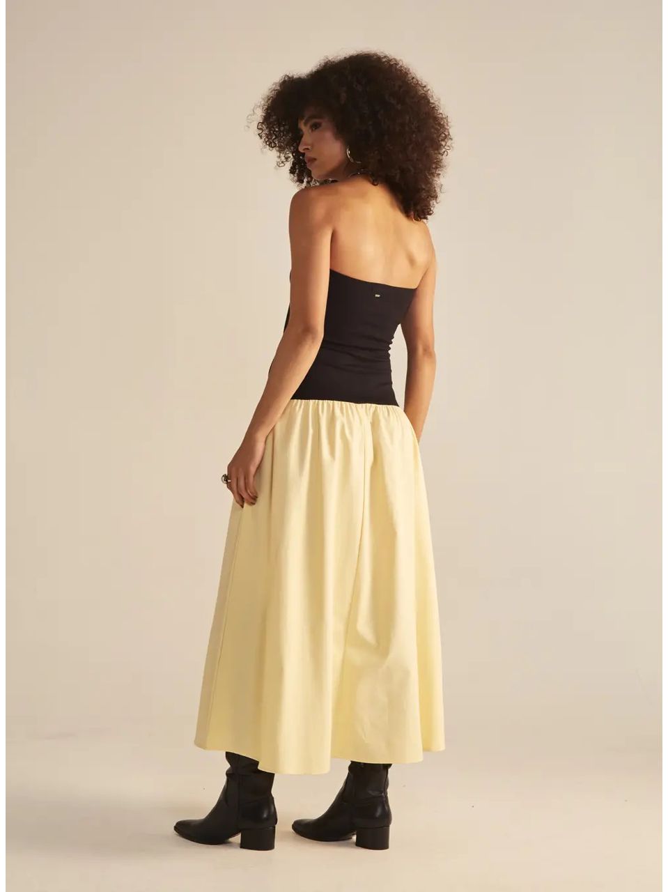 Vestido Midi Sem Alças Sommer