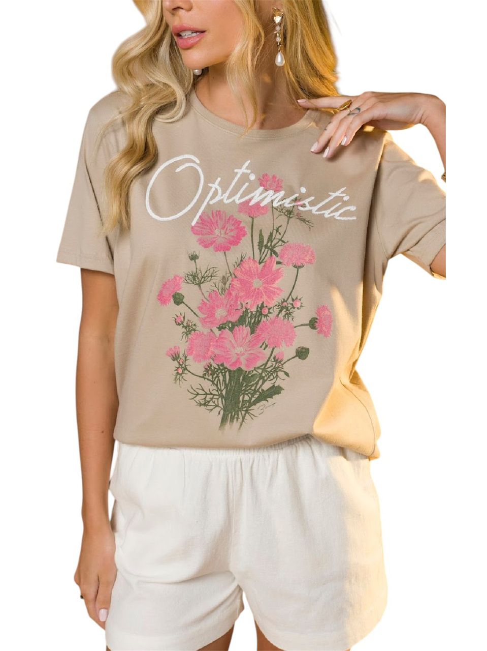 T-Shirt Algodão Optimistic