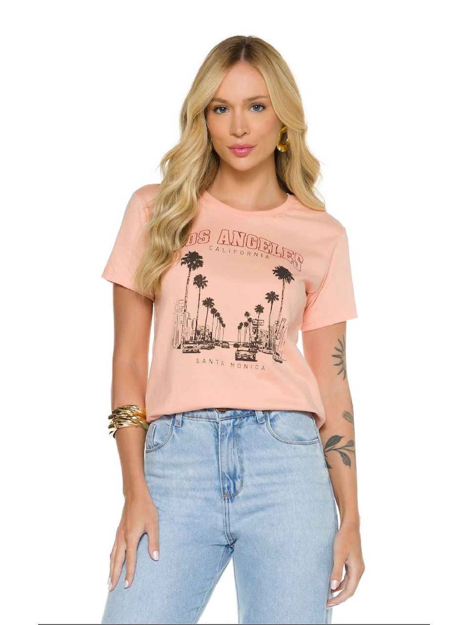 T-Shirt Algodão Los Angeles