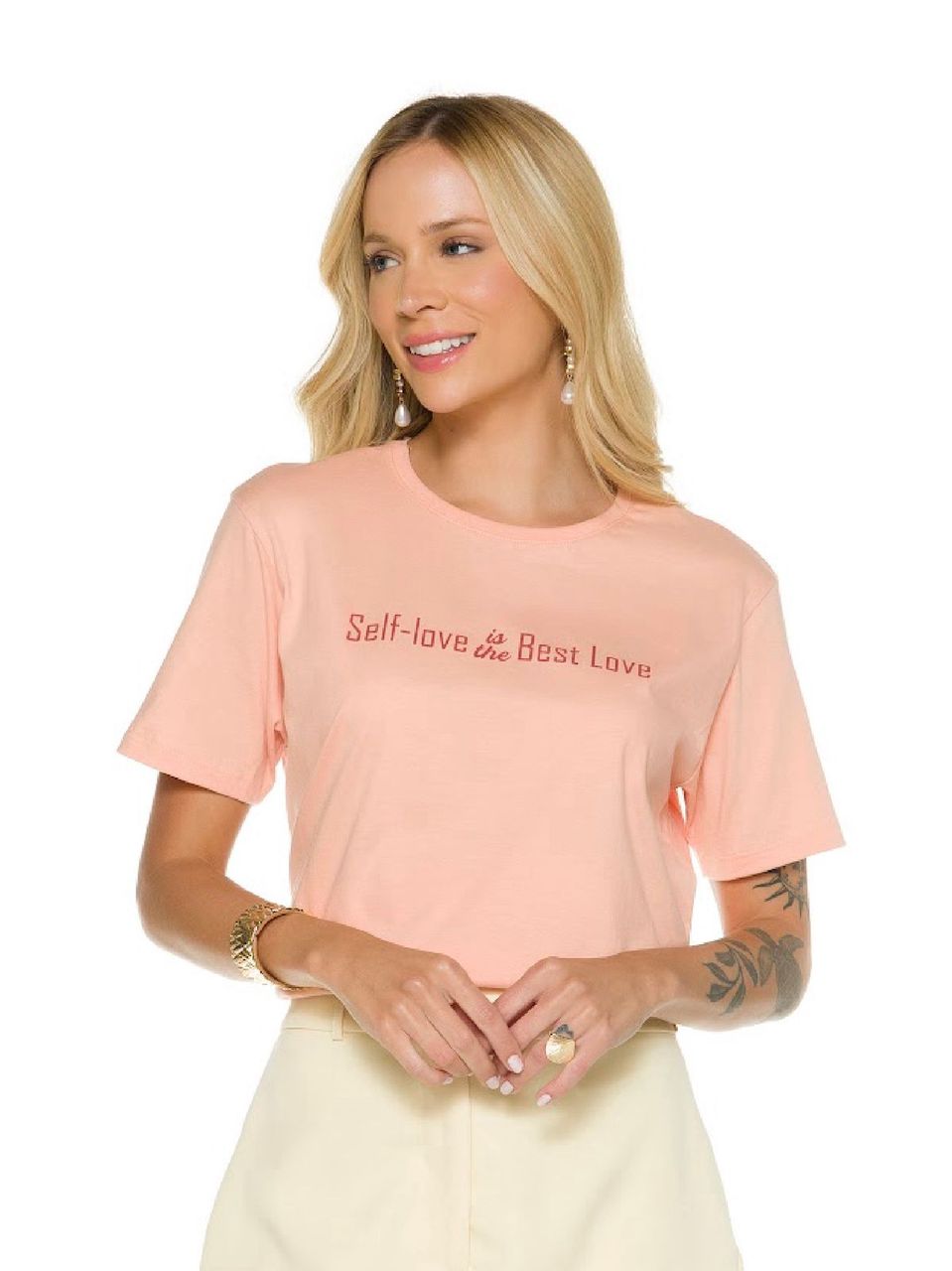 T-Shirt Algodão Self-Love