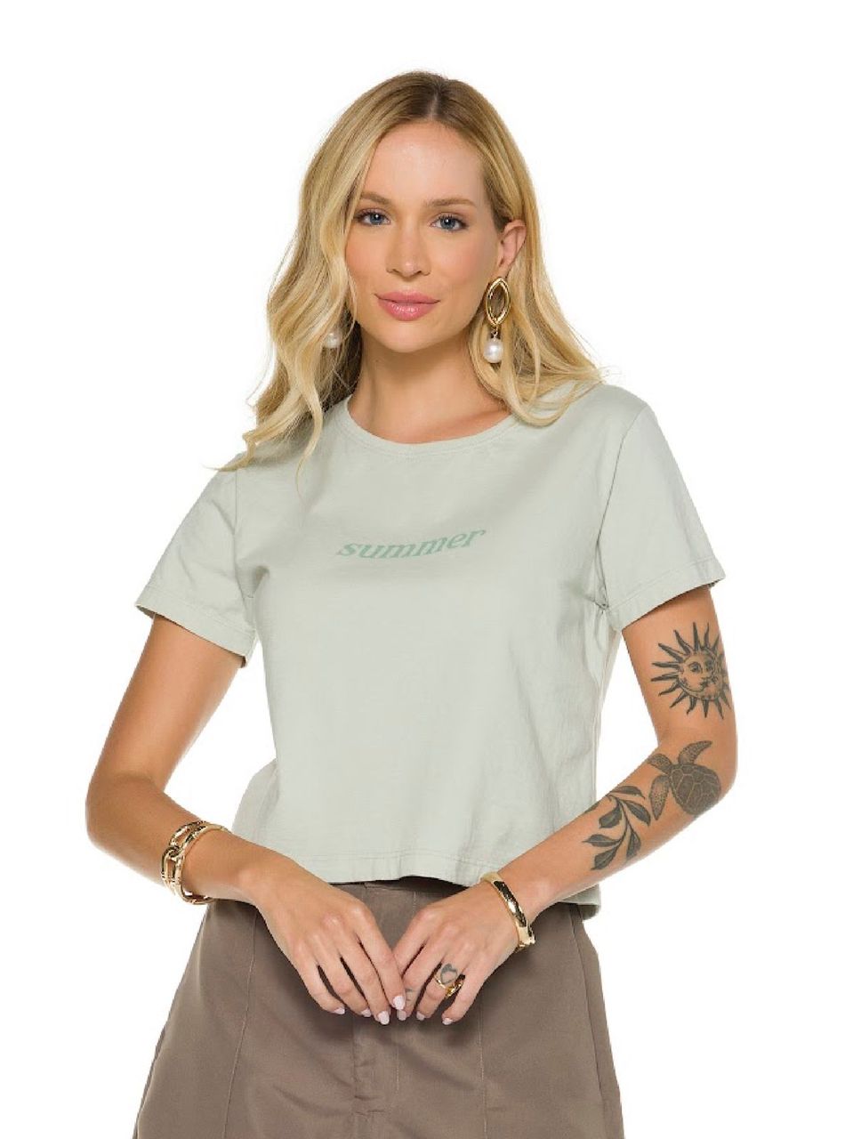 T-Shirt Cropped Summer