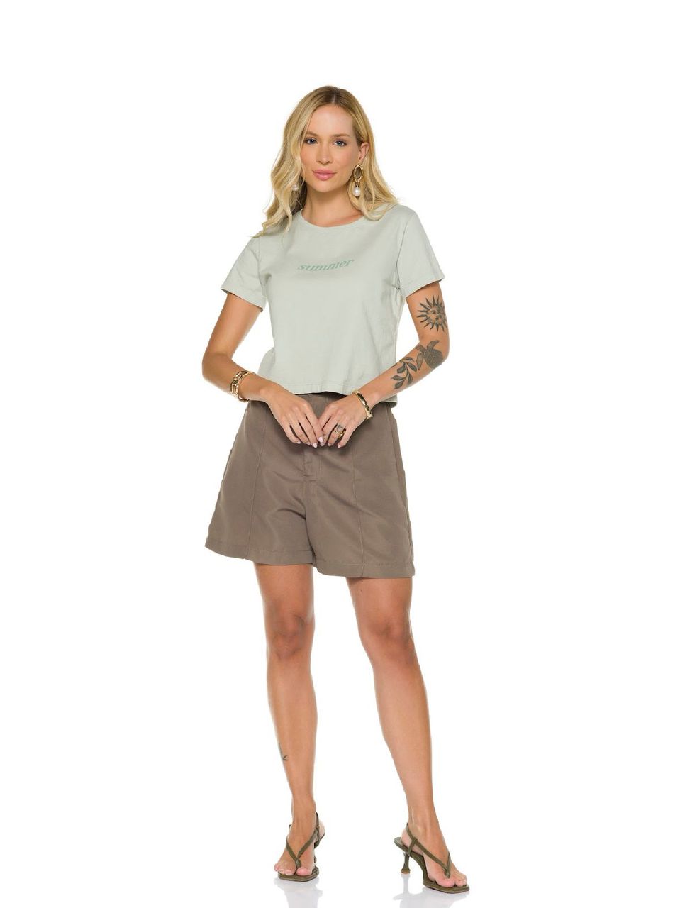 T-Shirt Cropped Summer