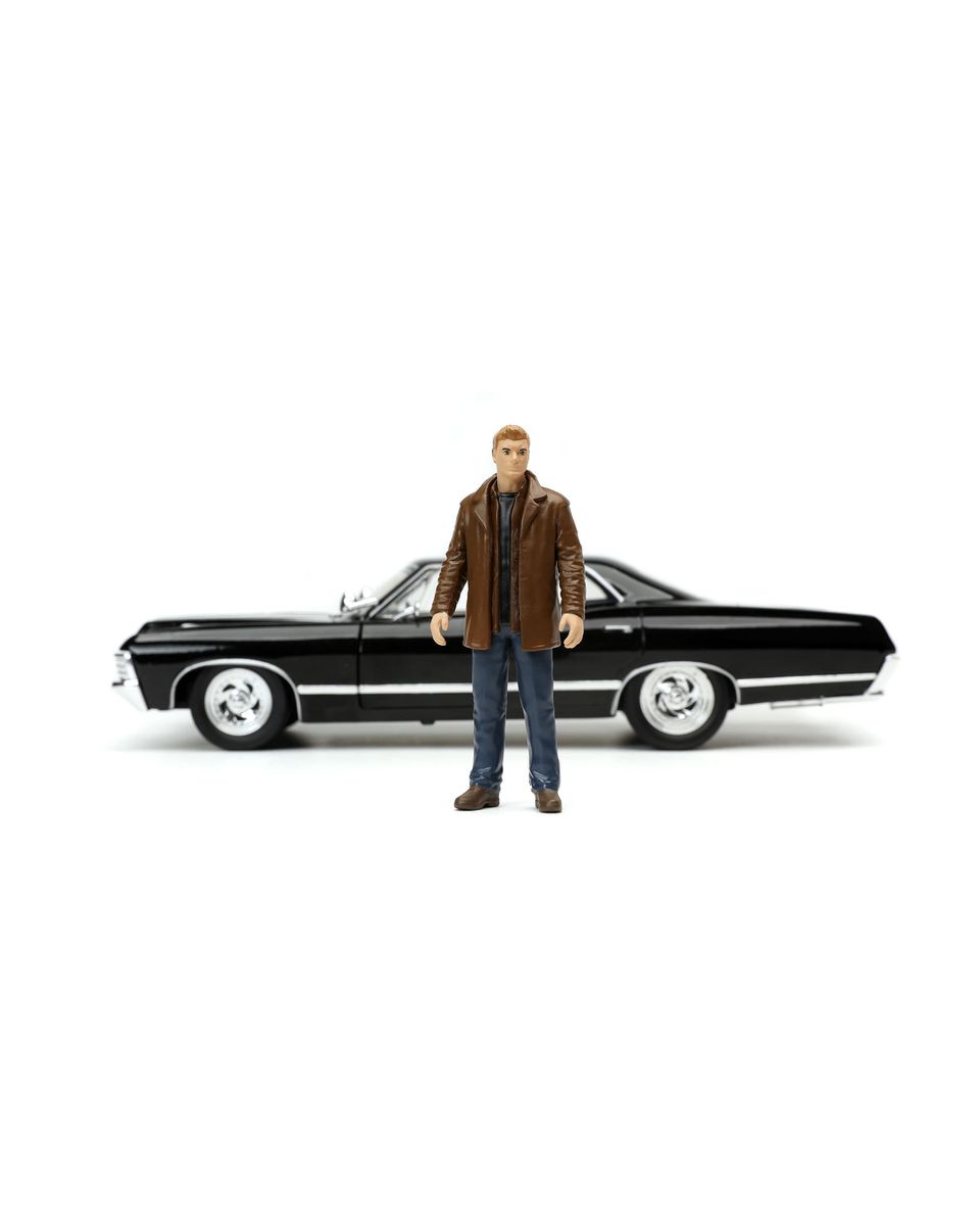 Miniatura Impala Supernatural Com Boneco Dean- Ser... - AMAZONITTA