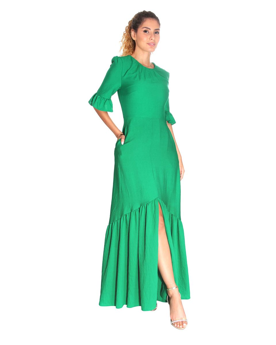 Vestido Marquesa Verde