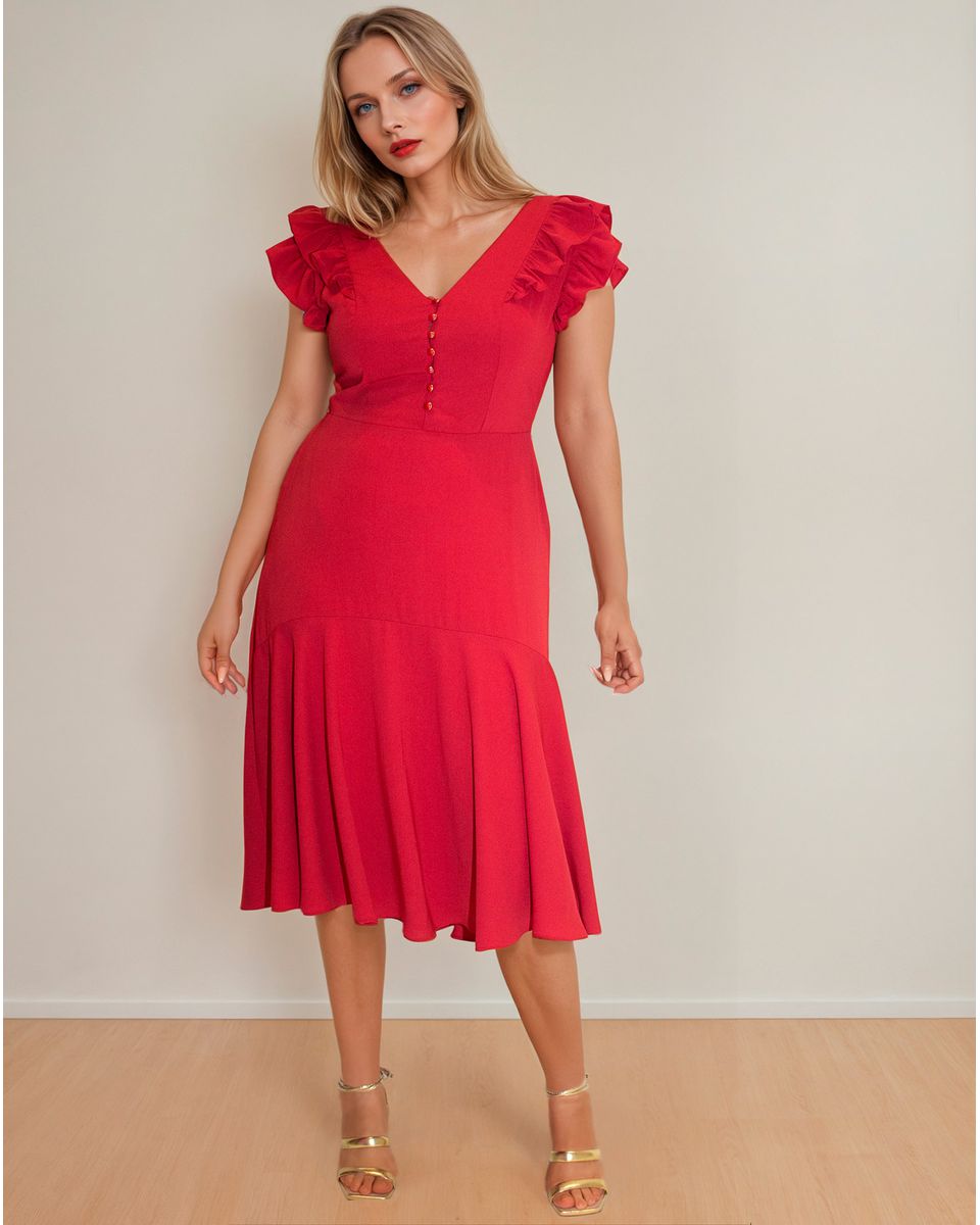 Vestido Rubia Vermelho