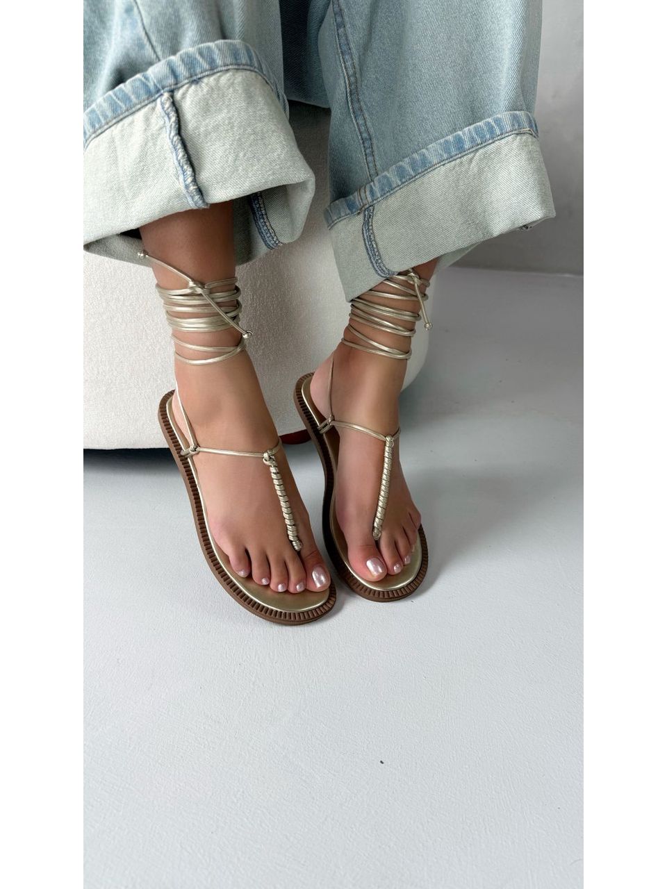 RASTEIRA JOANA OURO - 1730 - ALUZZA CALÇADOS