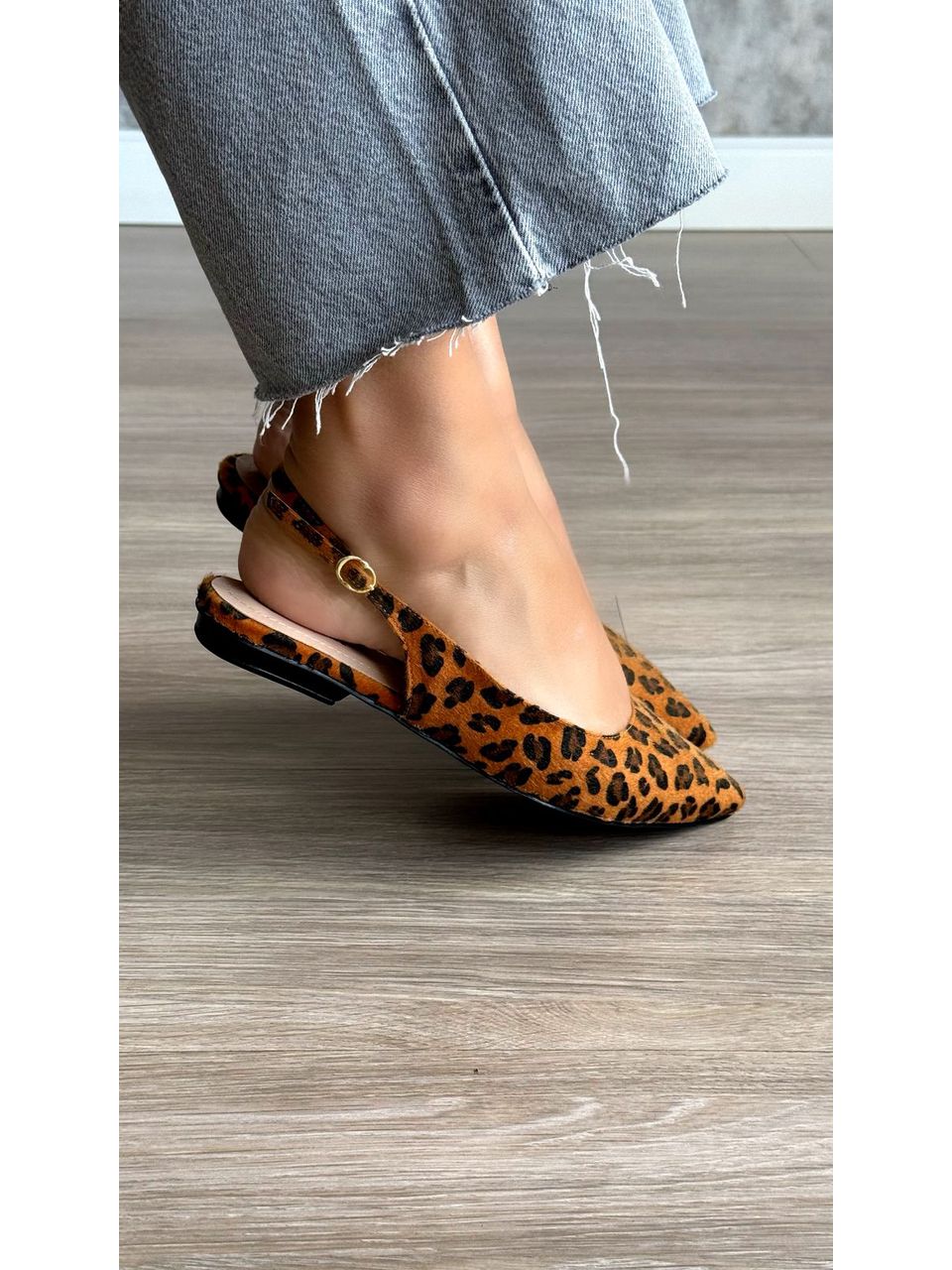 SAPATILHA LARISSA ANIMAL PRINT - 1323 - ALUZZA CALÇADOS