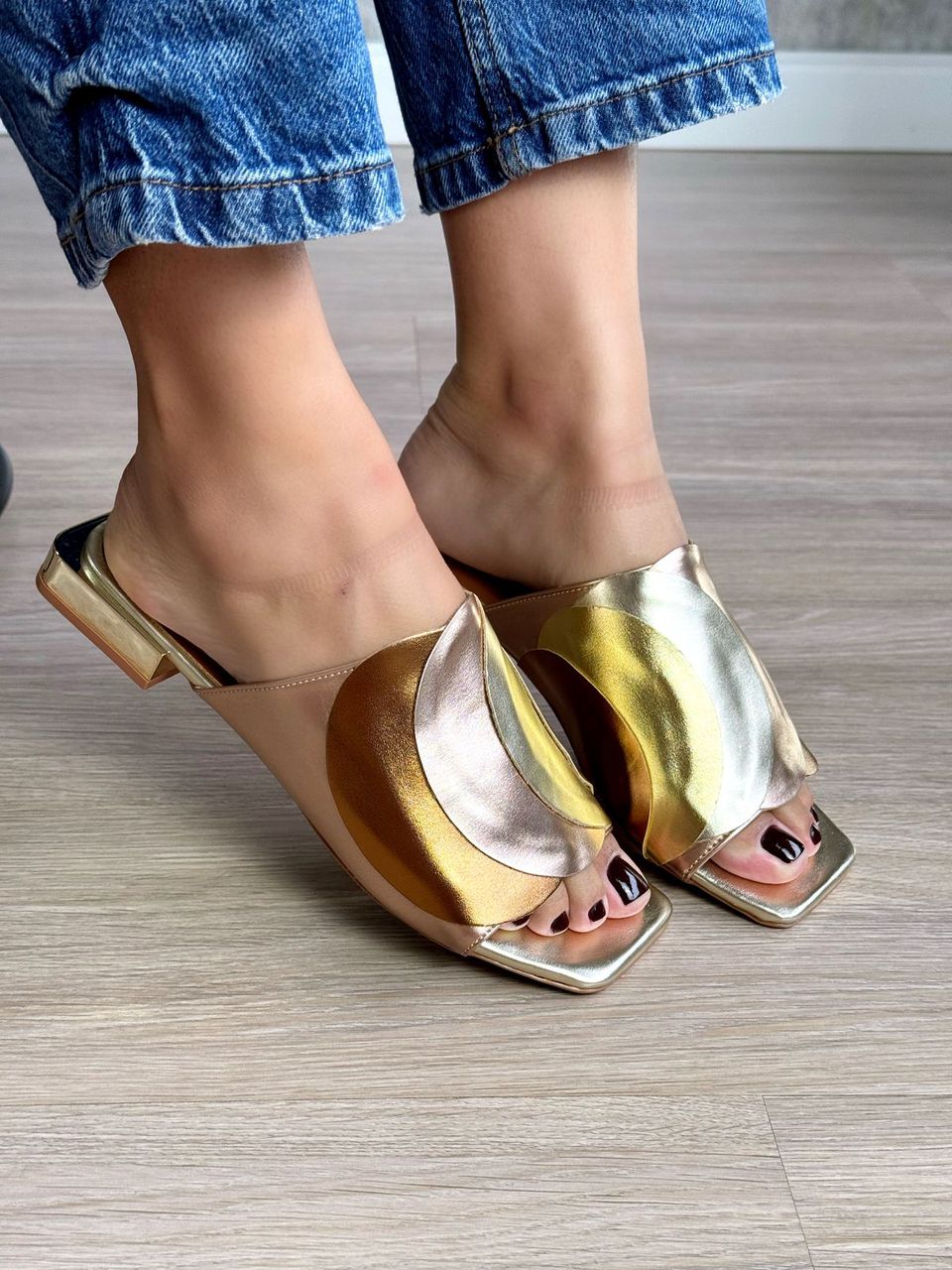 TAMANCO LUA GOLD - 1278 - ALUZZA CALÇADOS