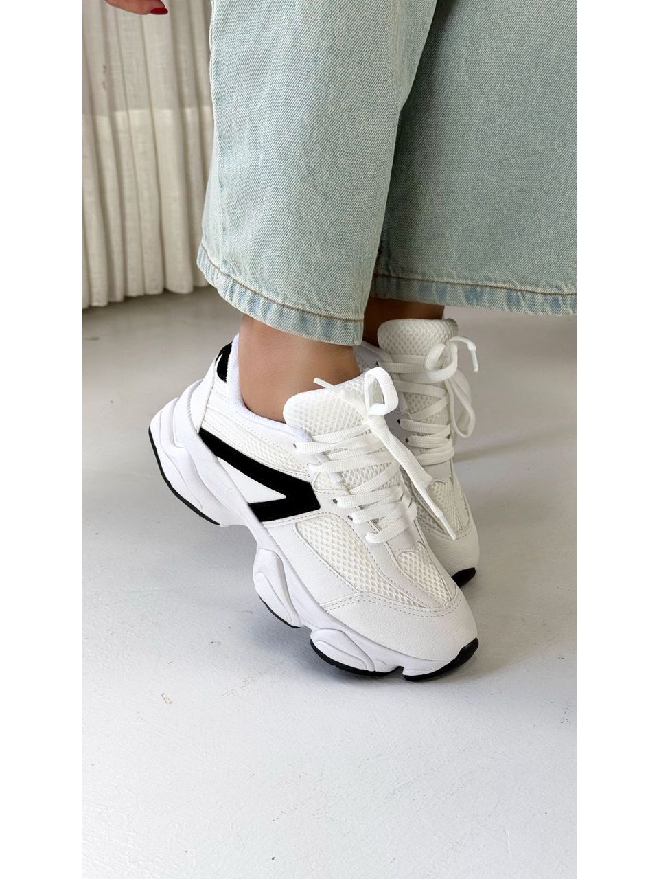 TÊNIS ALUZZA 9060 BRANCO E PRETO - 1398 - ALUZZA CALÇADOS