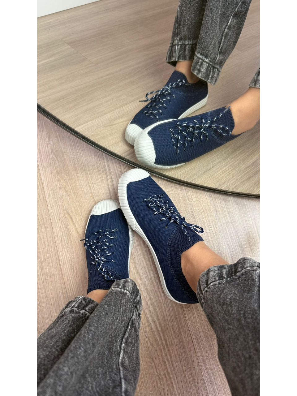 TÊNIS MEL AZUL - 1505 - ALUZZA CALÇADOS