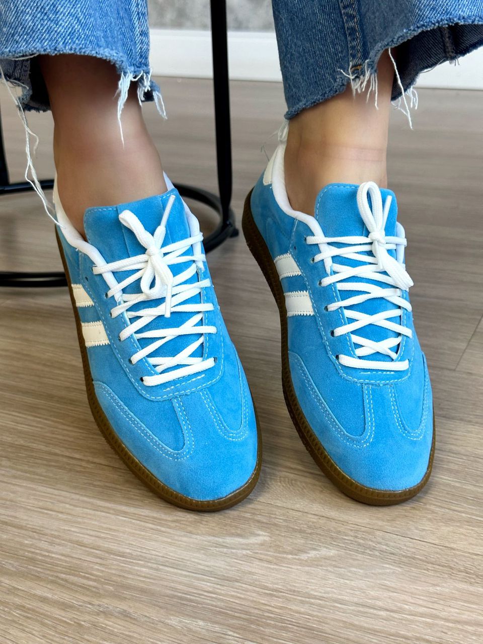 Tênis samba aluzza azul - 837 - ALUZZA CALÇADOS