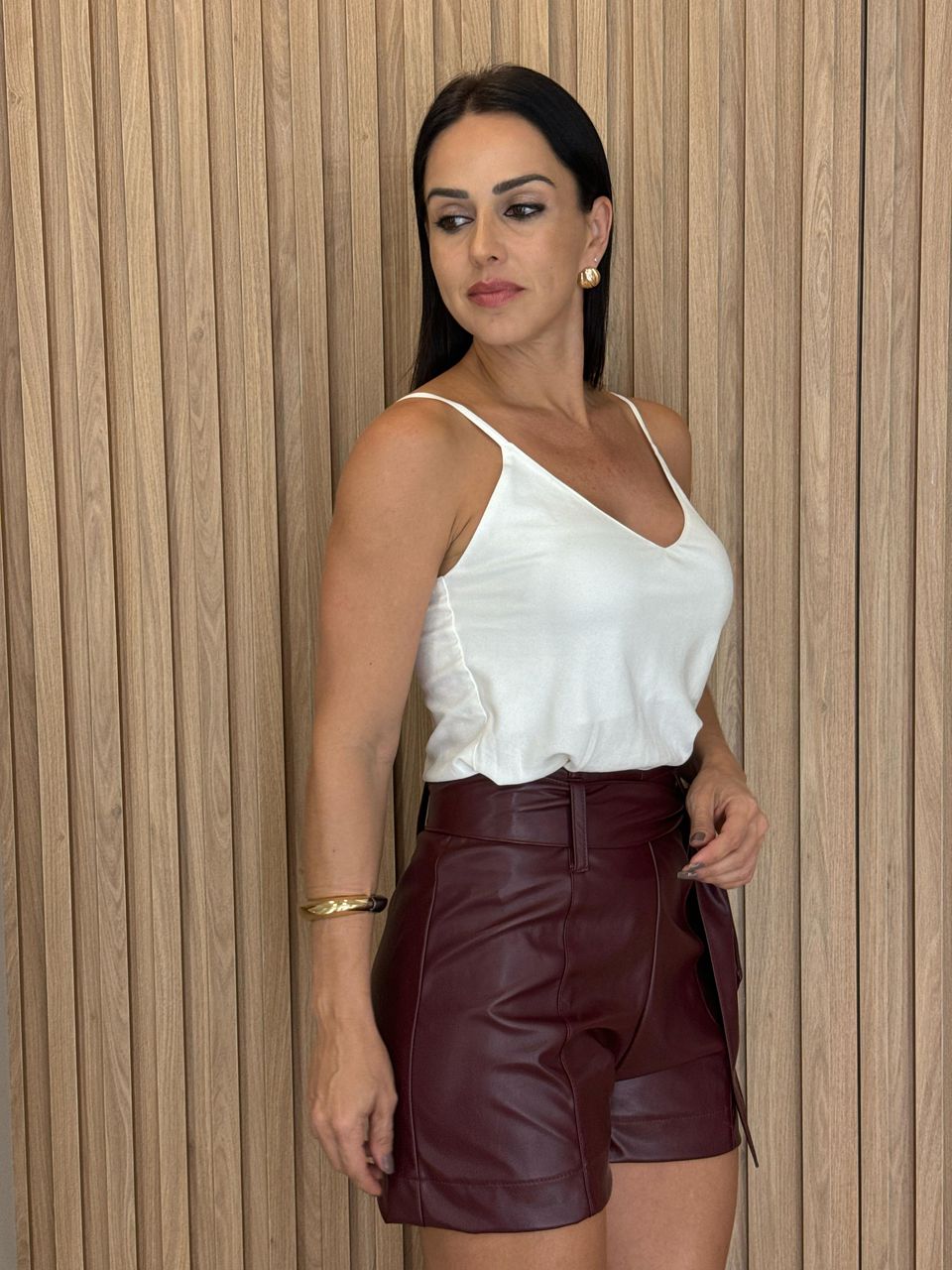 Short Em Courino Louise Cabernet