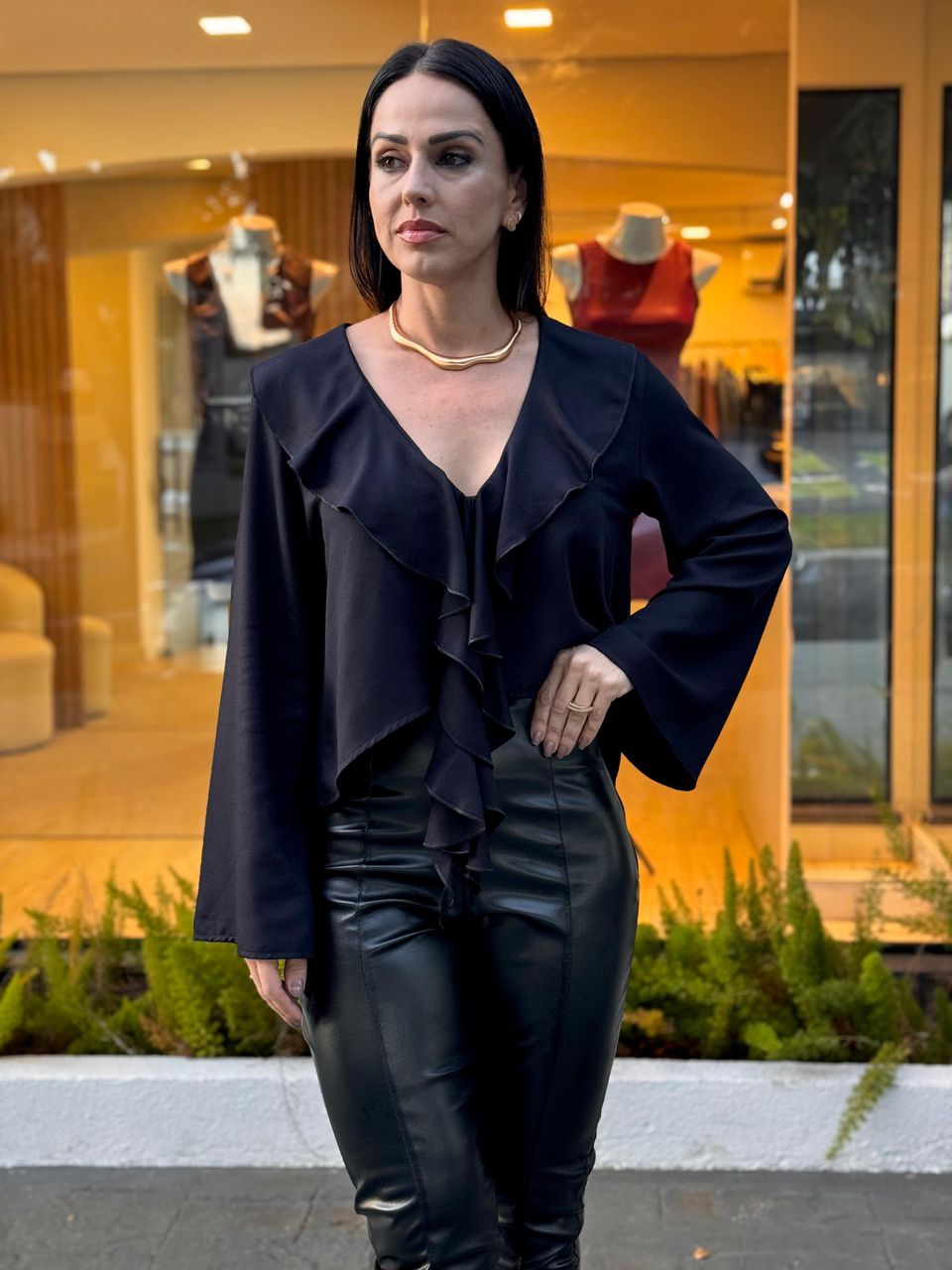 Bata Boho Sophie Preto - Arpaia
