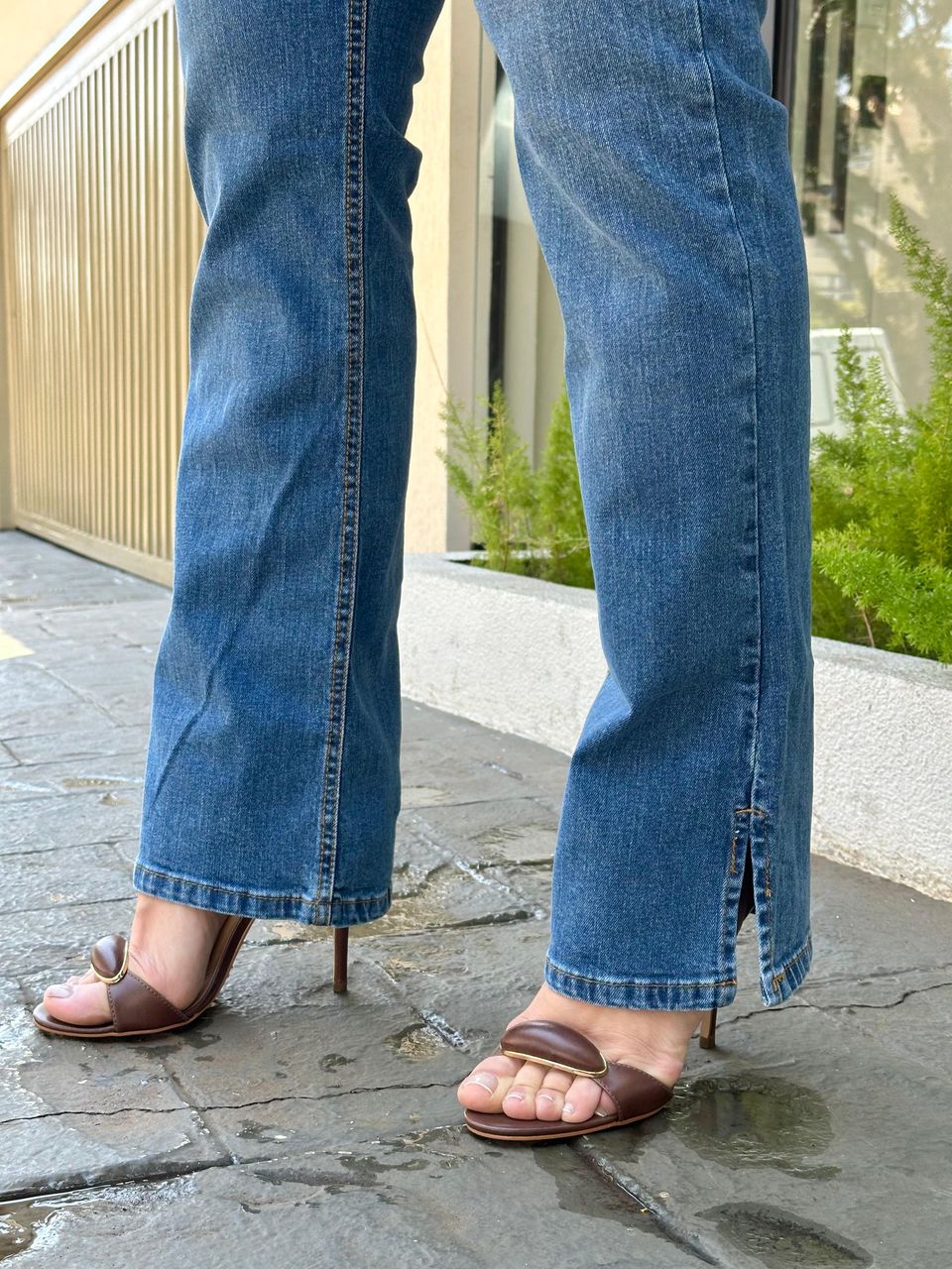 Calça Jeans Escura Reta Arpaia