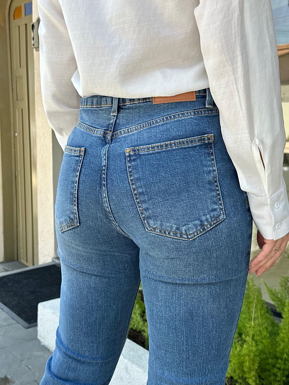 Calça Jeans Escura Reta Arpaia