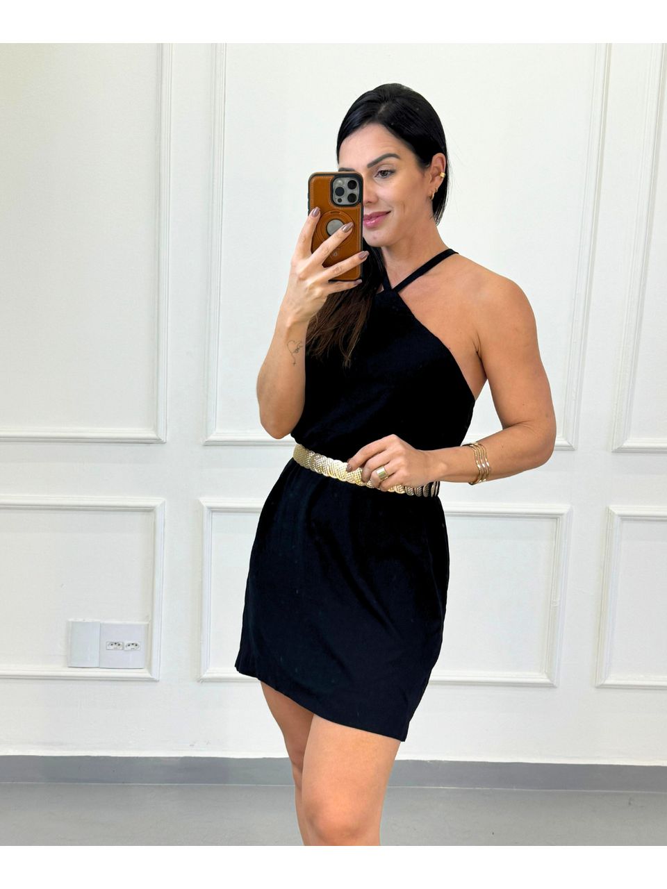 Vestido Viscolinho Lala Preto