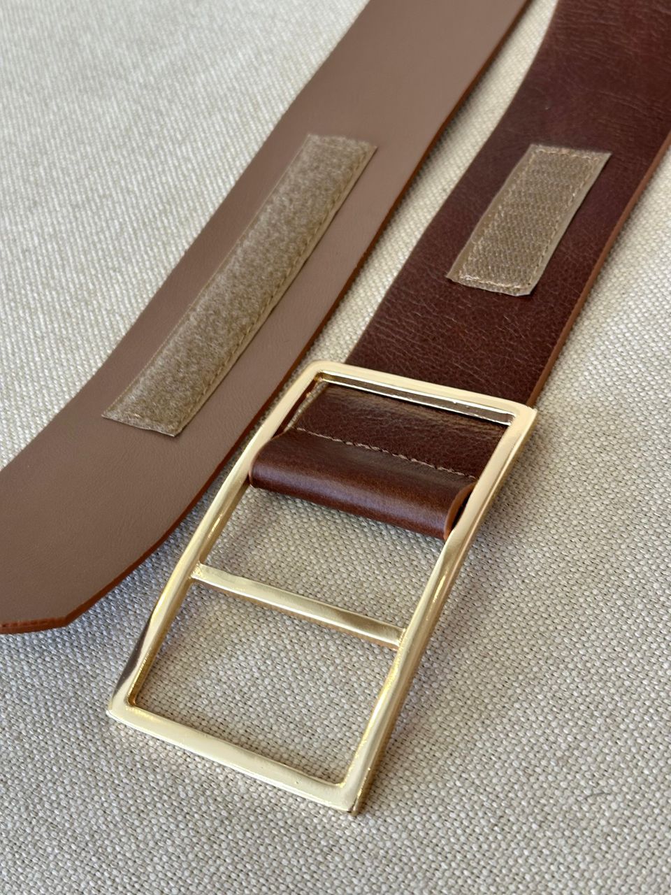 Cinto em Couro Mocha Arpaia