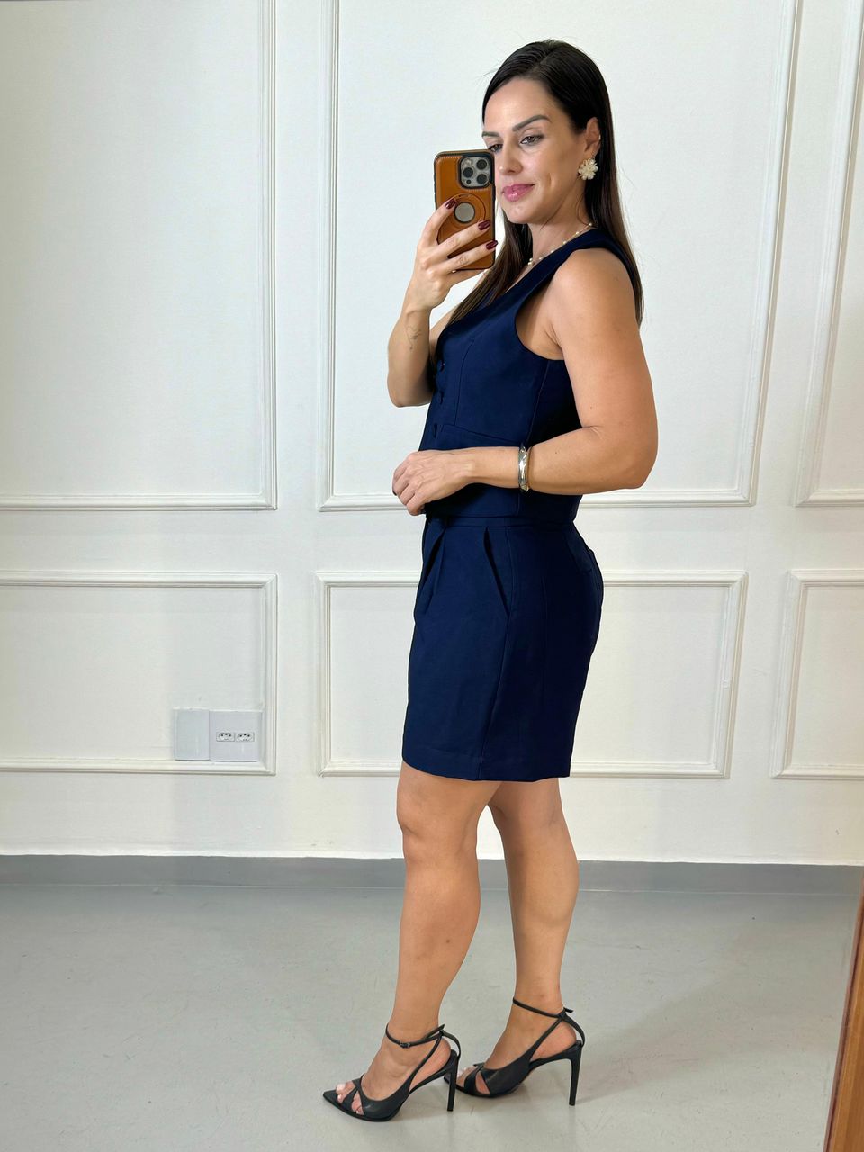Colete Liz Azul Marinho