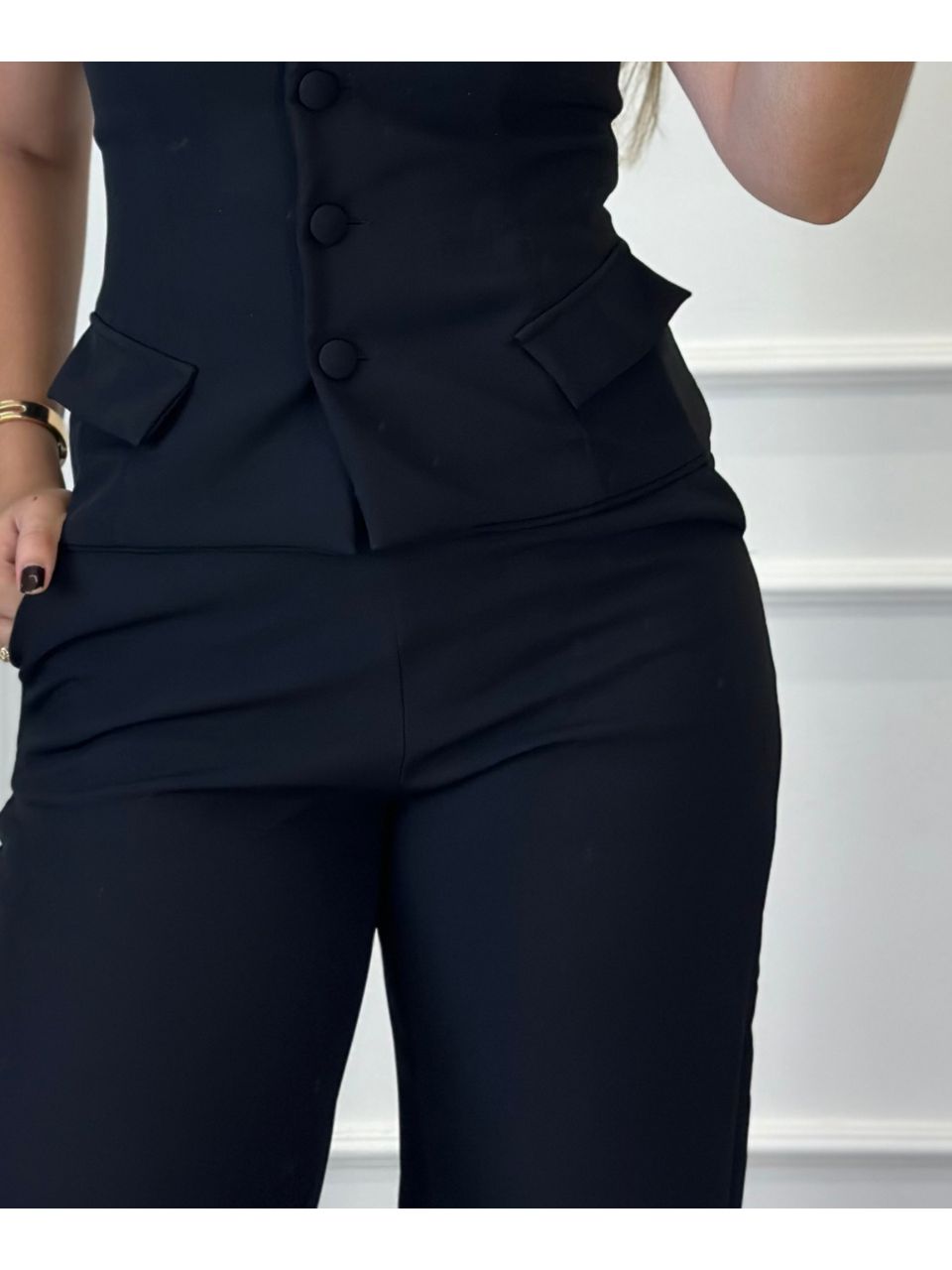 Calça Alfaiataria Paris Preto