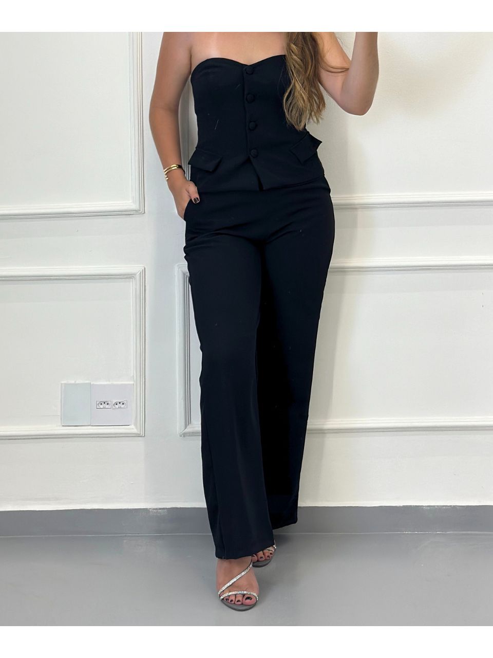 Calça Alfaiataria Paris Preto