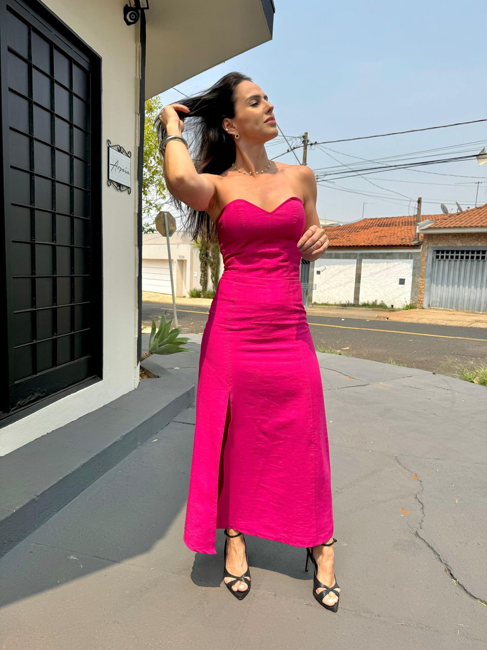 Corselet Olivia Magenta