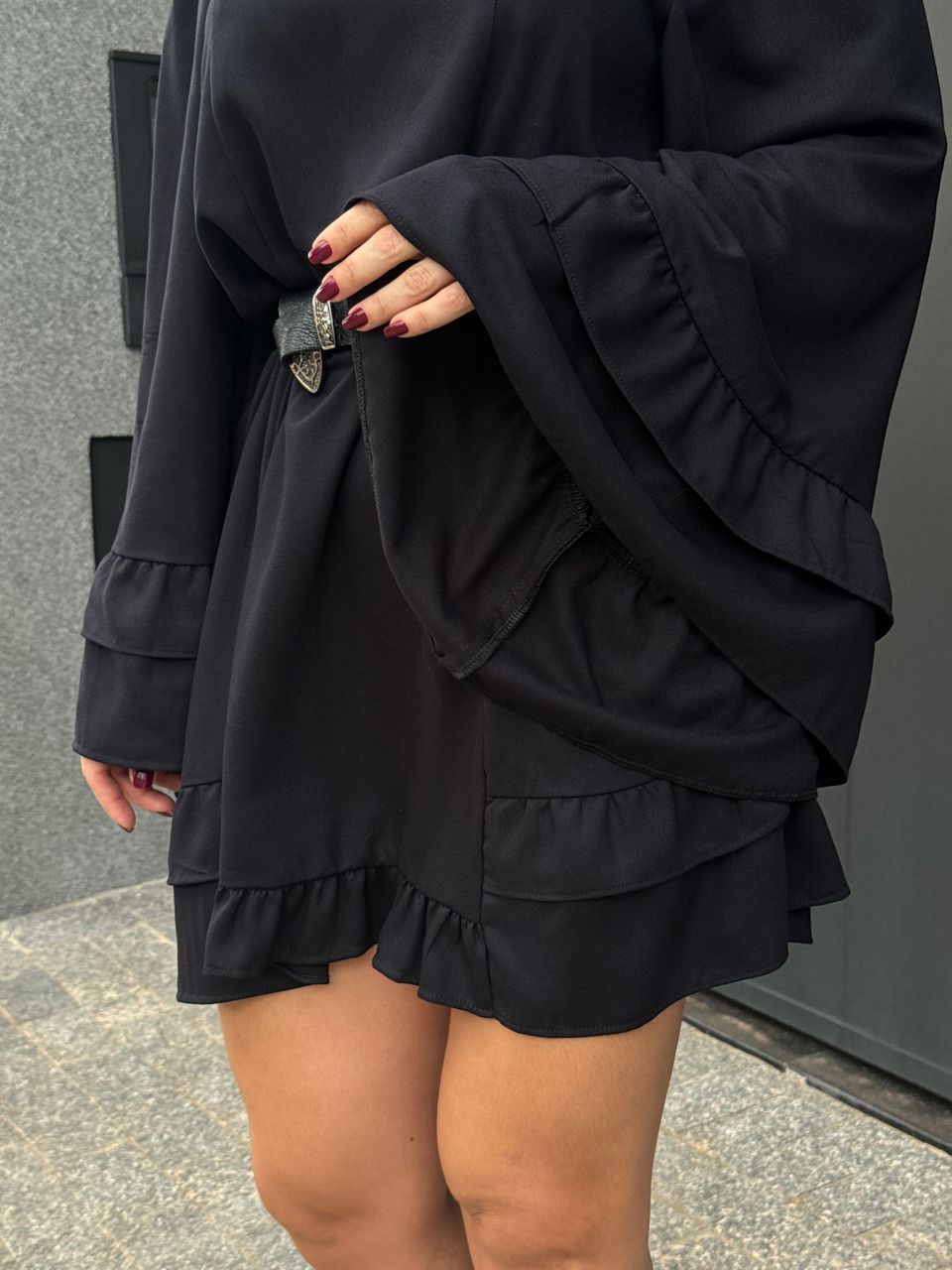 Vestido Boho Charlotte Preto