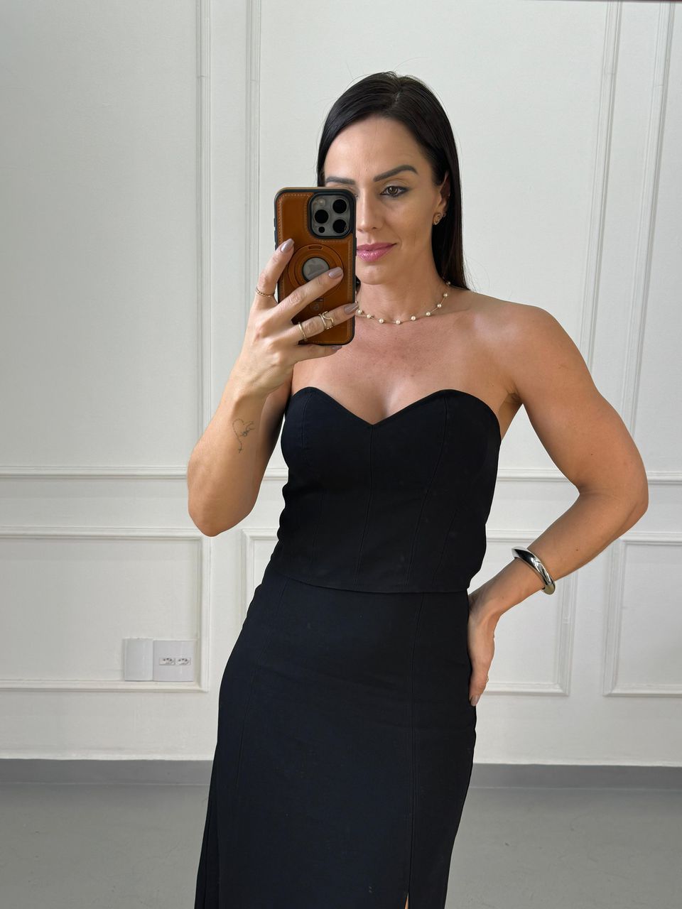 Corselet Olivia Preto
