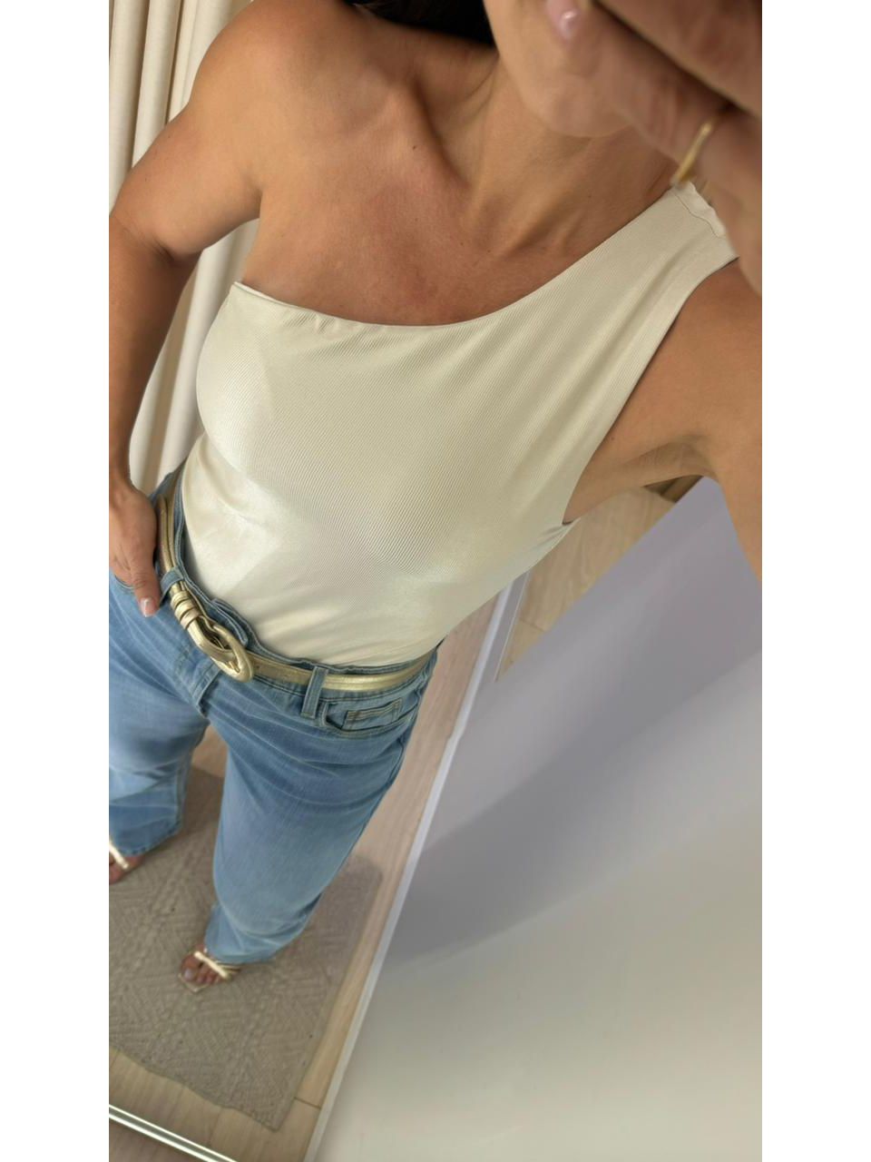 Body Nula Manga Pérola Catherine 