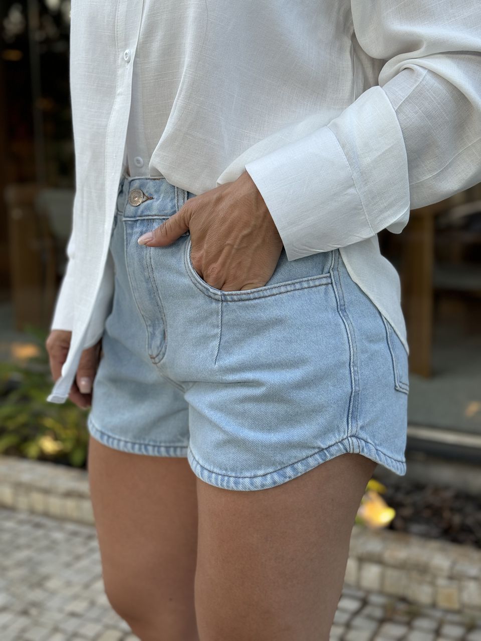 Short Jeans Claro Arpaia