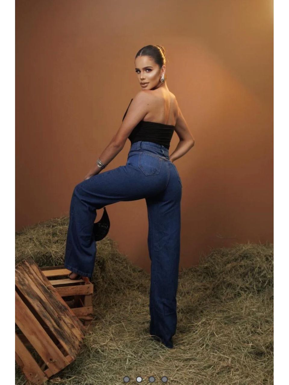 Calça Wide Leg 