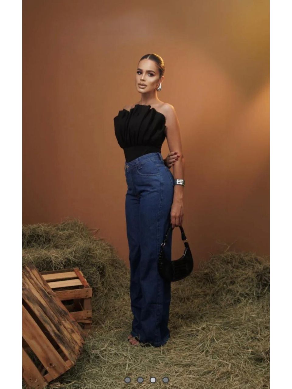 Calça Wide Leg 