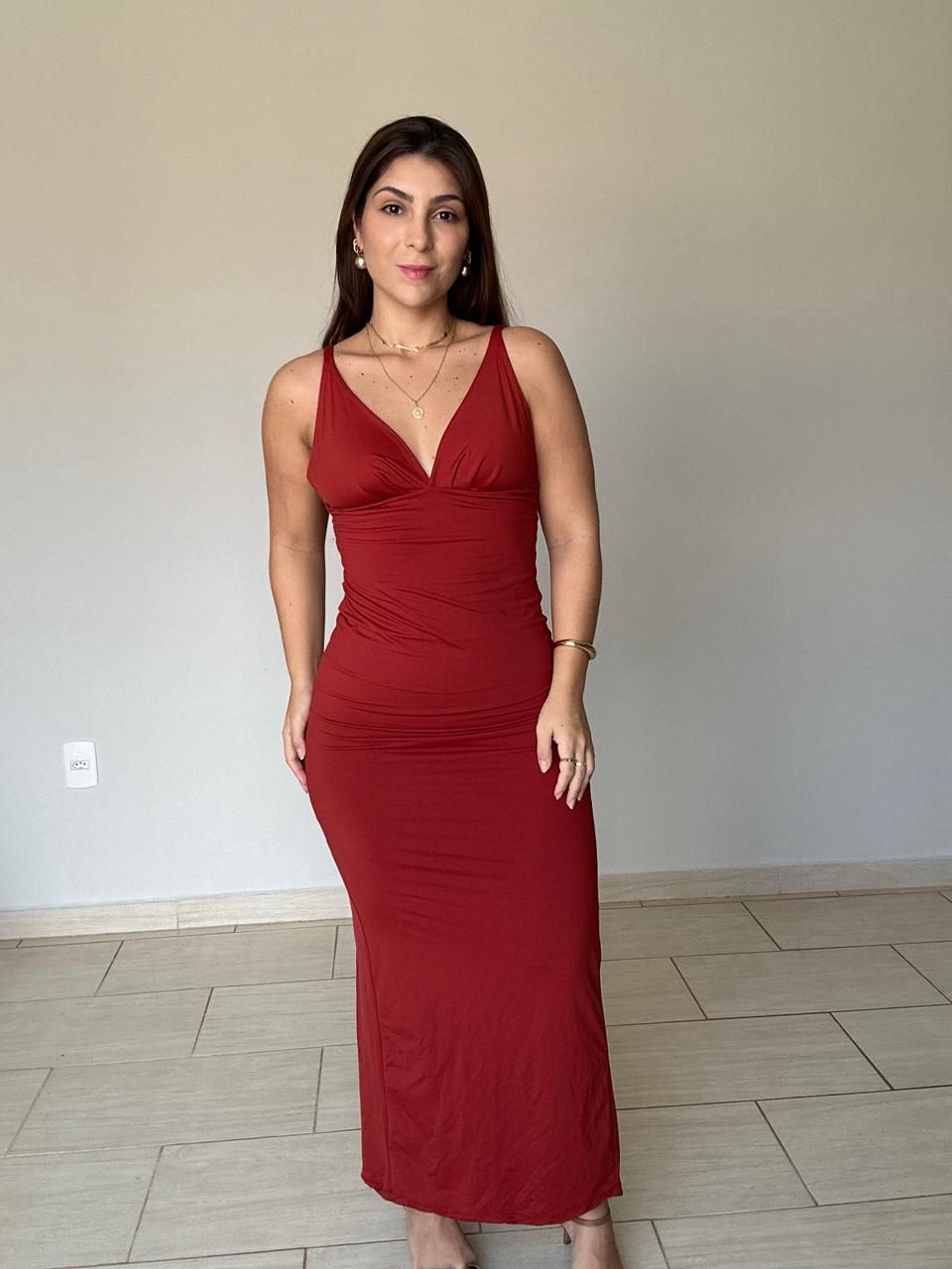 Vestido Cléo Terra - BRUVI