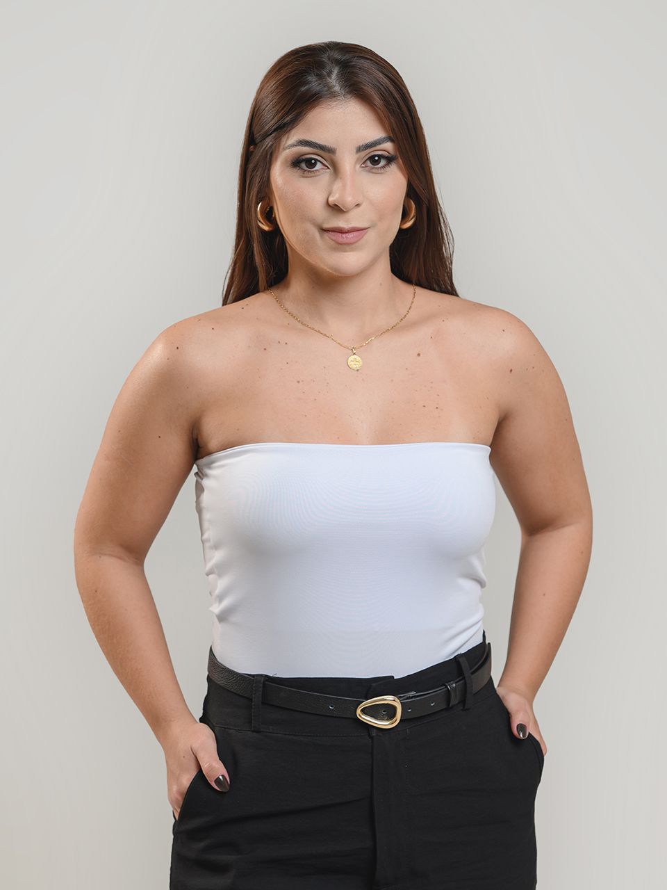 Body Celina Tomara que Caia Branco - BRUVI