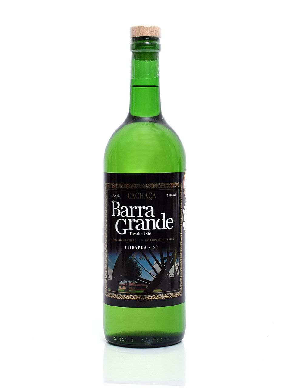 Cachaça Barra Grande Ouro 750ml