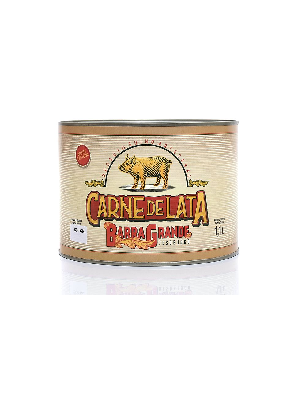 Carne de Lata Barra Grande 1l