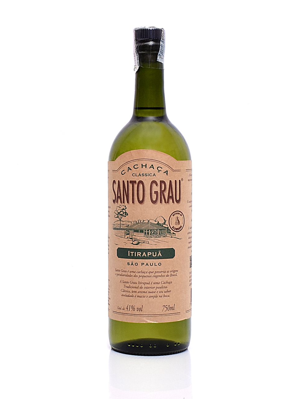 Cachaça Santo Grau Itirapuã Clássica 750ml