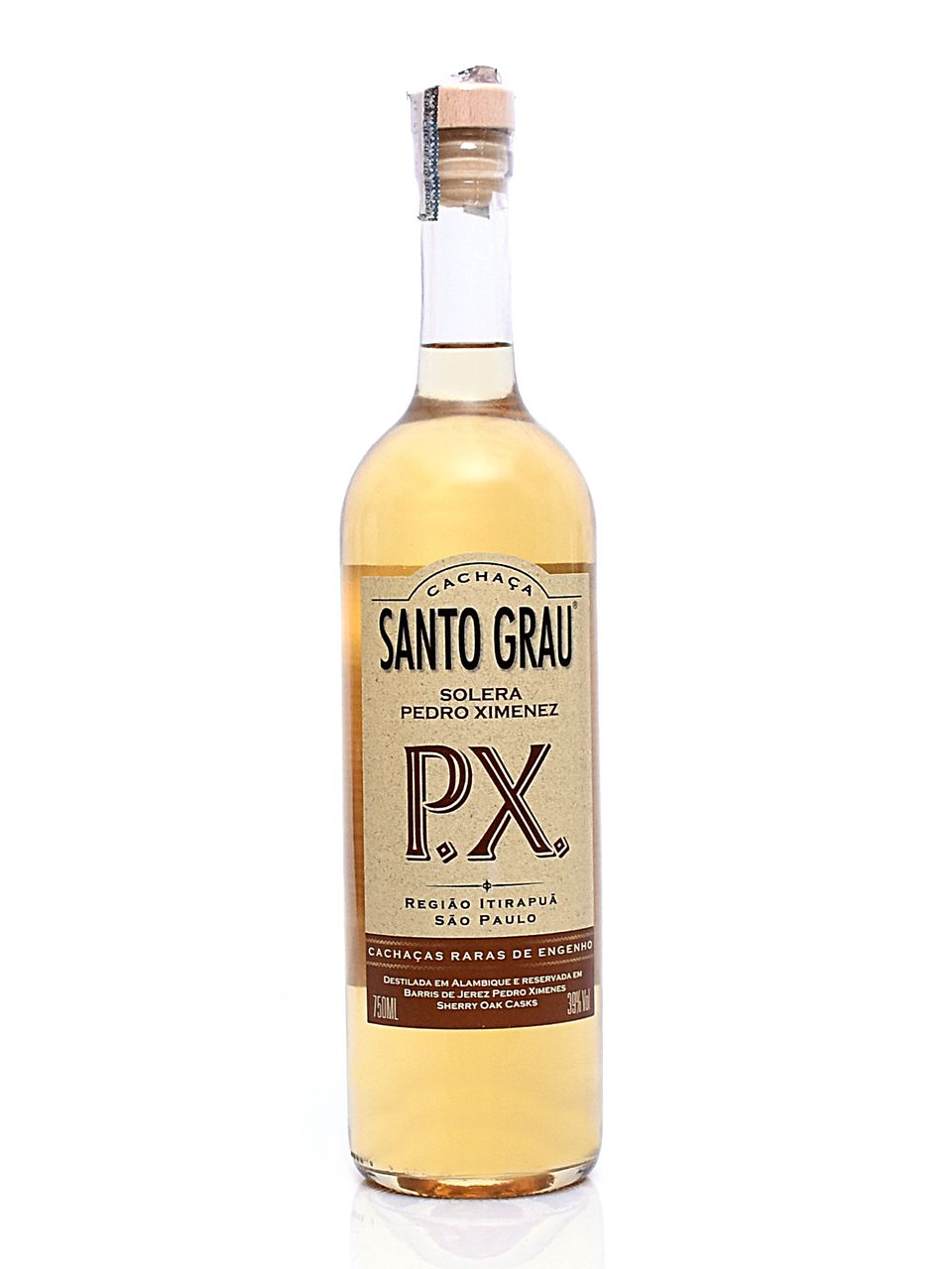Cachaça Santo Grau P.X. Solera Pedro Ximenez 750ml