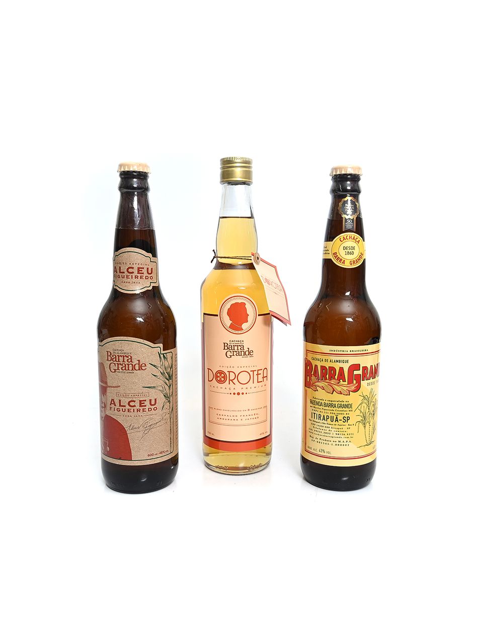 Combo 3 Garrafas Cachaça Barra Grande 