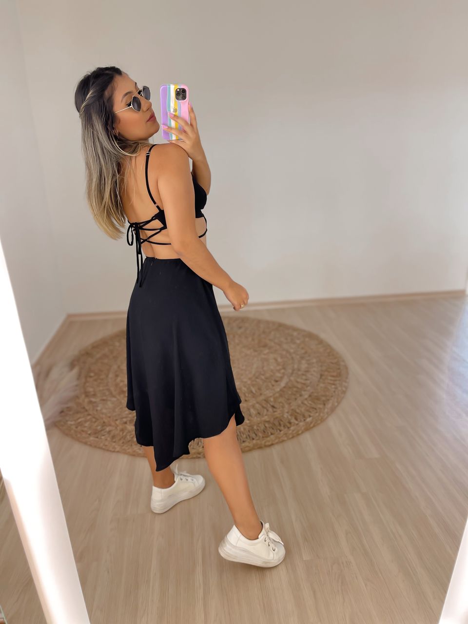 Vestido Lorraine Preto
