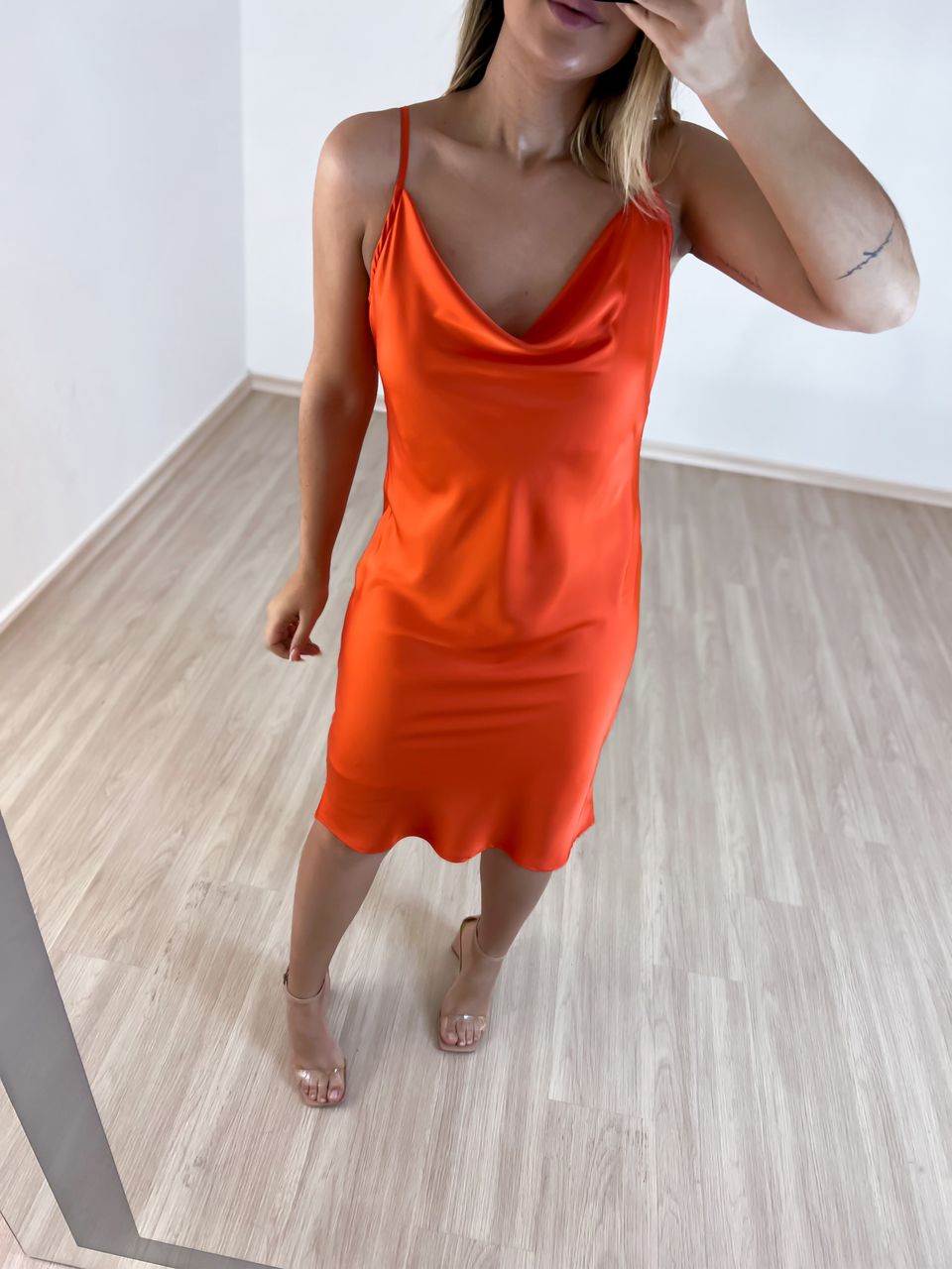 VESTIDO MARINA Laranja