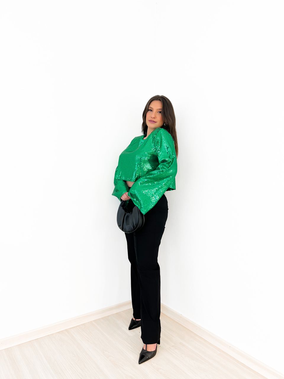 CONJUNTO CF PAETÊ verde