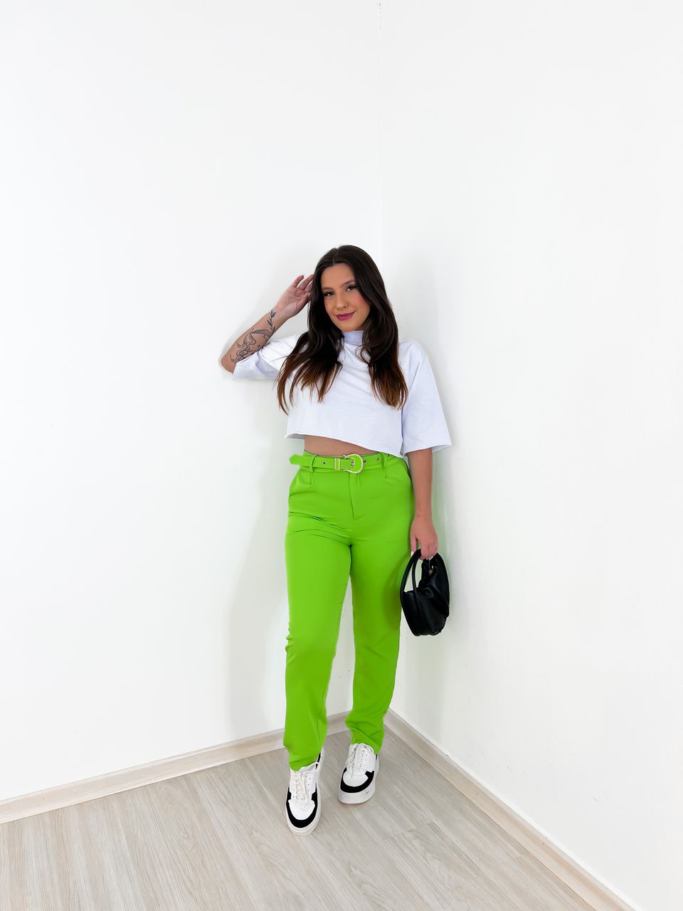 CALÇA SILVIA Verde Claro